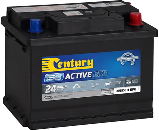 Century ISS Active EFB MF (Car & Passenger Vehicle) DIN53LH EFB battery