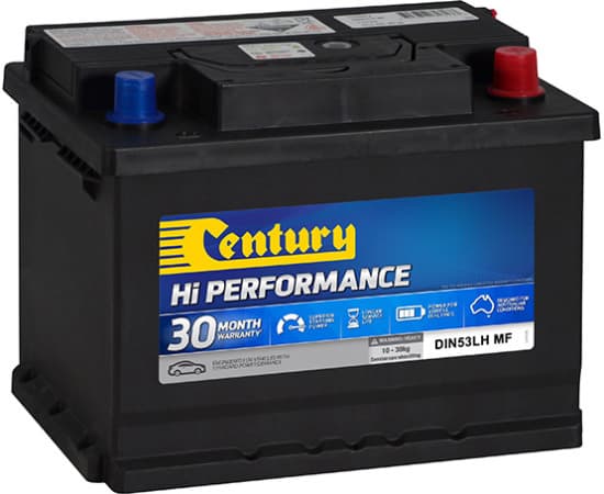 Century Hi Performance DIN (Car & Passenger Vehicle) DIN53LH MF battery