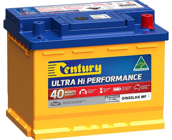Century Ultra Hi Performance DIN (Car & Passenger Vehicle) DIN53LHX MF battery