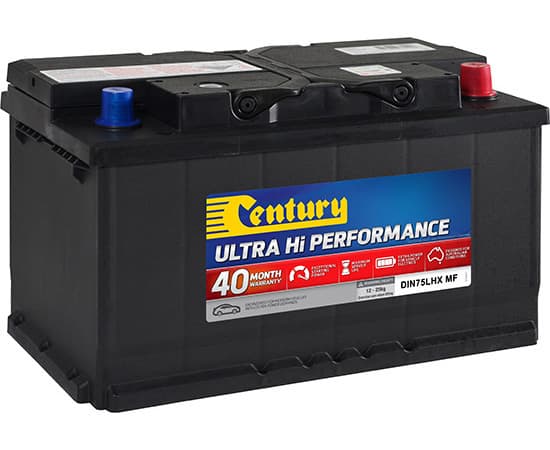 Century Ultra Hi Performance DIN (Car & Passenger Vehicle) DIN75LHX MF battery
