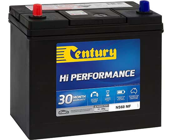 Century Hi Performance (Car & Passenger Vehicle) NS60 MF battery