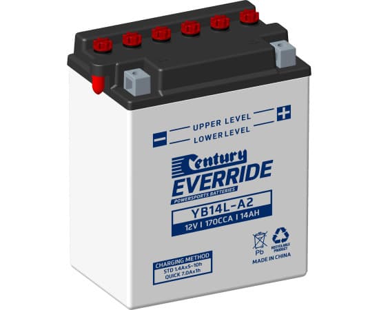 Century Conventional YB14L-A2 battery