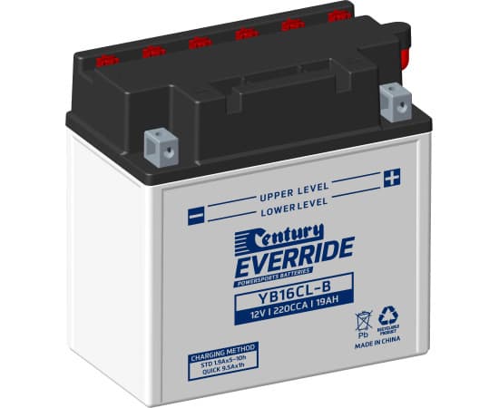 Century Conventional YB16CL-B battery