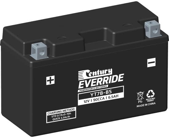 Century Maintenance Free AGM YT7B-BS battery