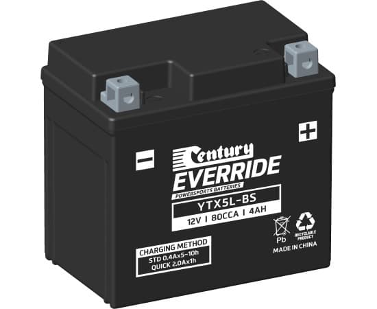 Century Maintenance Free AGM YTX5L-BS battery