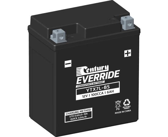 Century Maintenance Free AGM YTX7L-BS battery