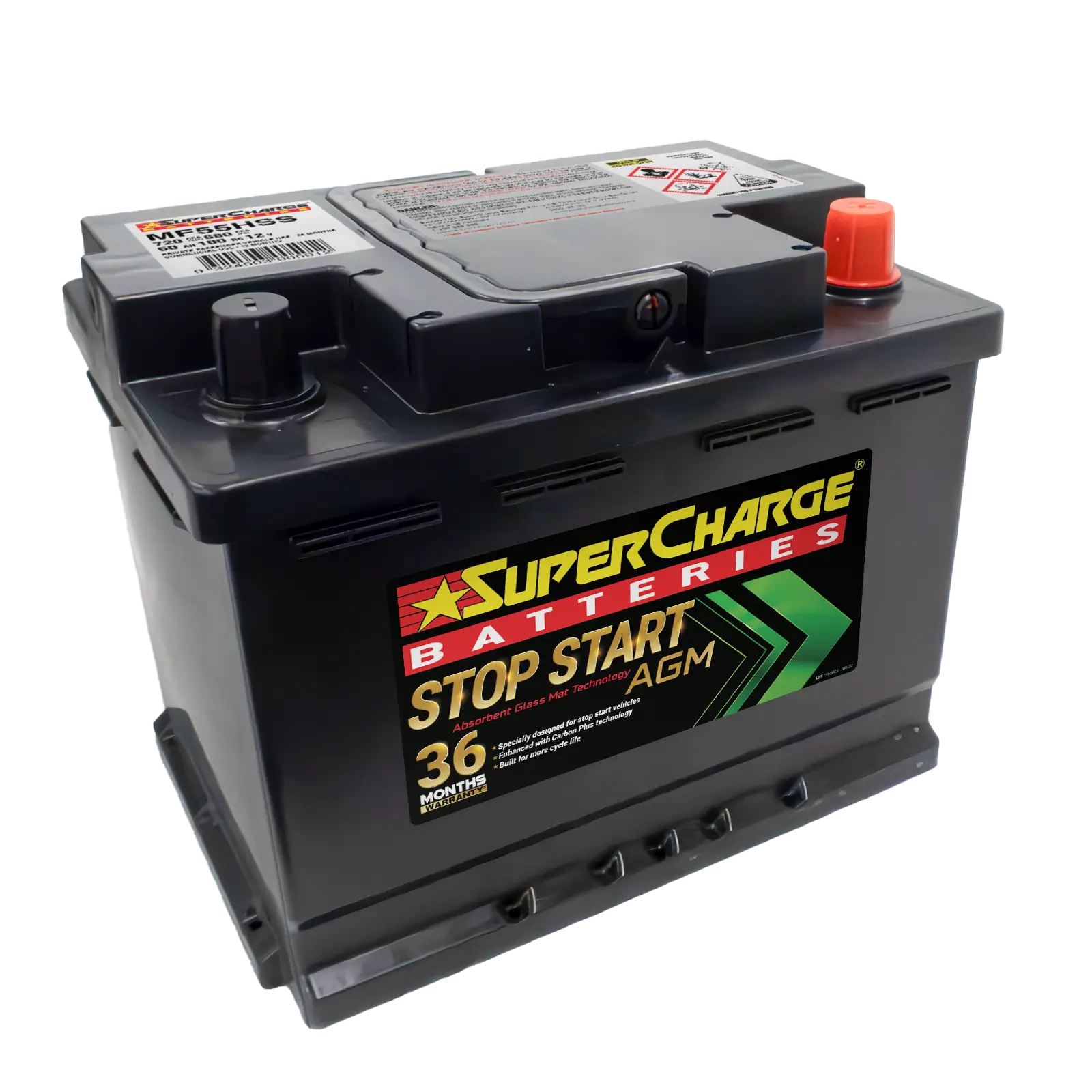 SuperCharge Stop-Start MF55HSS battery